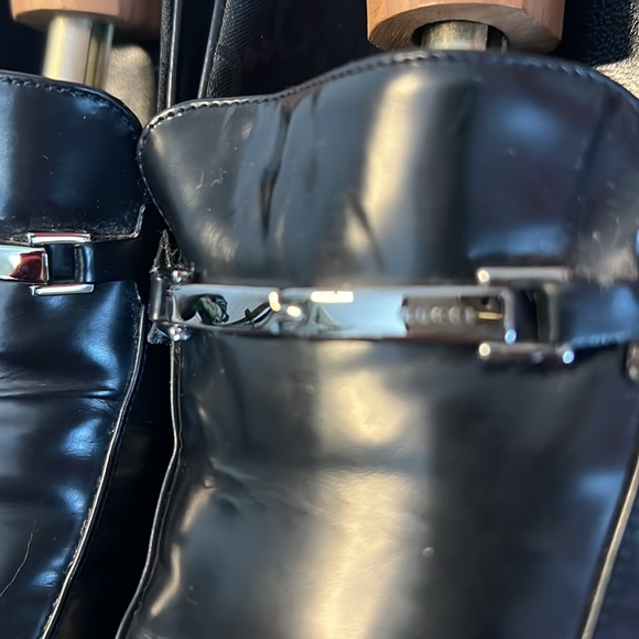 Gucci black high heels Silver horsebit detailing - Picture 2 of 8